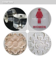 Máquina de Grabado CNC Láser Todo en Uno Perfect Laser para Acrílico, Metal, Madera, Grabado en Relieve a Gran Escala y Etiquetas