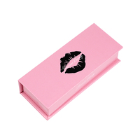 Boîte-cadeau magnétique personnalisée avec logo, en carton rigide, pour cosmétiques, rouge à lèvres, gloss à lèvres, avec boîte rigide en papier