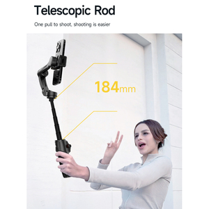 Estabilizador de Tres Ejes Ultraestable con Seguimiento Facial, Soporte para Teléfono para Transmisión en Vivo, Palo Selfie Antivibración de Mano - Product Image 3