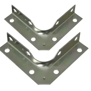 Support de connecteur en bois sur mesure Pièces d'estampage de tôle Cintres de solive Pied de table d'angle Supports d'angle de connexion