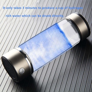 Reusable <b>Hydrogen</b> Mineral Thermal Self Cleaning Water Bottle Plant Holder <b>Generator</b> Wholesale Custom - Product Image 4