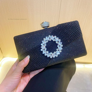 New Cross-border Foreign Trade Super Flash Birthday Wedding Dress Celebrity Handheld Evening Bag Night Temperament Tanjing - Product Image 6