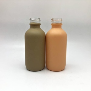 Botella de cerámica blanca de lujo para cosméticos, botella de vidrio <span class=keywords><strong>Boston</strong></span> con tapa de bambú, aceite esencial Cbd, cuentagotas - Product Image 6