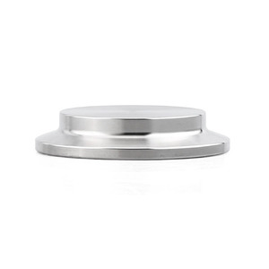 Bride aveugle en acier inoxydable DN50,5 mm d'épaisseur 10 mm, type à serrage, surface polie, circulaire, pour applications sanitaires - Product Image 1