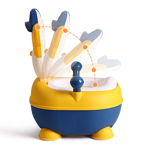 Asiento de entrenamiento para ir al baño para niños con tapa y asa para niños pequeños de 1 a 6 años, diseño de personajes, material PP - Product Image 5