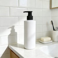 Nouvelle conception d'articles d'hôtel, flacons de shampooing et d'après-shampooing en PET, flacons de shampooing vides, emballage plastique personnalisé unique