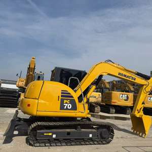 Promoción en excavadora sobre orugas Komatsu de segunda mano en buen estado con motor y bomba de componentes básicos - Product Image 3