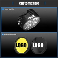 Accesorios para SUV, ATV, UTV y Camionetas, Luces LED Todoterreno para Techo de Camión con Control Remoto, Haz de Inundación y Puntual en Ámbar, Verde y Blanco para Zanjas y Conducción Todoterreno