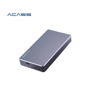 Мобильный жесткий диск ACASIS, USB-C с кабелем 40 Гбит/с ЧПУ, алюминиевый Thunderbolt <span class=keywords><strong>3</strong></span> 40 Гбит/с, NVME M.<span class=keywords><strong>2</strong></span>, SSD корпус <span class=keywords><strong>2</strong></span> ТБ - Product Image 1