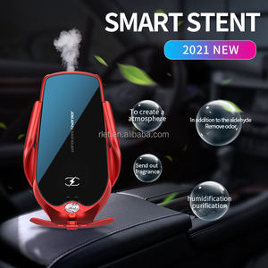 Vente en gros, support de téléphone portable de charge sans fil, diffuseur <span class=keywords><strong>d</strong></span>'aromathérapie de voiture, <span class=keywords><strong>d</strong></span>ésodorisant pour <span class=keywords><strong>air</strong></span> de ventilation - Product Image 4