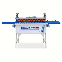 Machine automatique de chantournage de panneaux en bois miniatures pour outils de menuiserie, contrôlée par moteur PLC, pour le raclage, le collage et la production de panneaux MDF