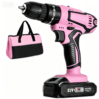 Perceuse-visseuse à percussion sans fil 21V à vitesse variable, kit exclusif e-commerce, sans clé, couple max. 60 N.m, batterie 2,0 Ah, garantie 3 ans