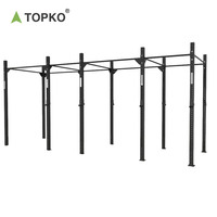 Machine d'hyper-extension inversée commerciale TOPKO avec cadre en acier pour l'entraînement de la chaîne postérieure, du bas du dos, des fessiers et des ischio-jambiers – Équipement de gym