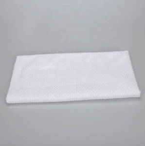 100% Trắng Polyester nhanh chóng-khô hoa dệt kim khăn cho hồi giáo umrah và hajj islamic ihram đồ dùng cá nhân - Product Image 2