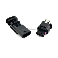 Connecteur de prise automatique professionnel de qualité supérieure 1-1703494-1 AMP MCON 1.2 pour capteur radar, 3 broches, 12V, cuivre, nylon, IP67, mâle/femelle, OEM ODM