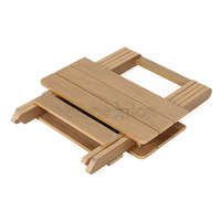 Table de jardin pliante en bois et plastique pour camping, couleurs personnalisées