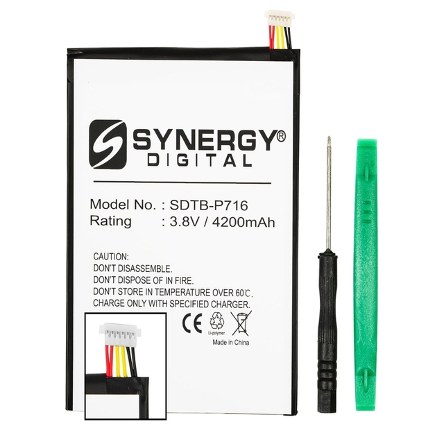Digital Tablet Battery, Works with for Samsung Galaxy Tab a 8.0 SM-T350 Tablet Li-Pol, 3.8V, 4200 MAh Ultra Hi-Capacity Battery