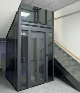 Ascensor Residencial Interior Personalizado, Ascensor Residencial Panorámico de Cristal, Funcionamiento Silencioso, Ascensor para el Hogar de 3 a 5 Personas - Product Image 2
