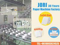 Máquina Automática de Fabricación de Papel Tisú Facial, Rollo de Toallas, Papel Higiénico, Precio de Fábrica, 200m/min, 1 Año de Garantía