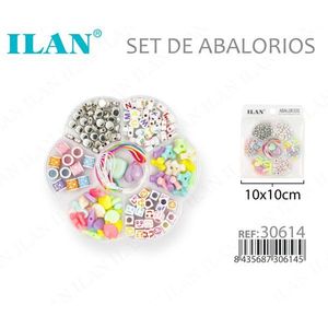 Set di Perline ILAN 10x10cm Colori Assortiti per Creazione di Gioielli e Artigianato - Product Image 3