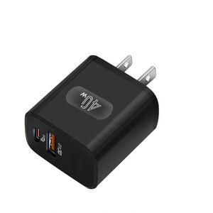 40W PD USB-<b>C</b> Fast Phone Charger for Iphone Android EU US <b>Type</b> <b>C</b> Wall Charger <b>Adapter</b> USB QC4.0 Multiport Travel Phone Chargers - Product Image 5