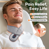 Coussin chauffant pour le cou sans fil, enveloppant et chauffant, alimenté par USB, avec 3 niveaux de chaleur, arrêt automatique et protection contre la surchauffe
