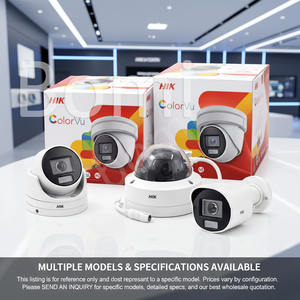 Caméra IP PoE <span class=keywords><strong>Hikvision</strong></span> de vision nocturne 4K 8MP 5MP 4MP 2MP couleur intégrale, caméra de sécurité extérieure type Bullet, Dôme ou Tourelle pour vidéosurveillance - Product Image 2