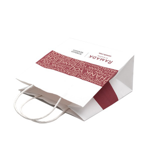 Manufacturer Supplier Custom Printed Chinese New Year Thank You Paper Gift Packaging Bag - Product Image 5