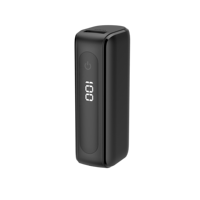 Mini banque d'alimentation 5000mAh personnalisée en usine écran LCD double LED de type C 20W chargeur de batterie 21700 de petite taille mince Micro USB