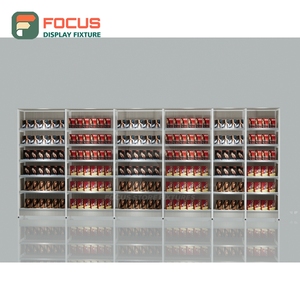 Custom Wig Display Counter Glass Top Lockable Drawer Multi Shelf Shop Display Counter Cabinet - Product Image 4