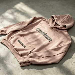 เสื้อฮู้ดดี้ทรงโอเวอร์ไซส์ผ้าฝ้ายเฟรนช์เทอร์รี่วินเทจแบบสั่งทำพิเศษ หนัก 400 กรัม ผ่านการฟอกสีแบบแอซิดวอช สำหรับผู้ชาย - Product Image 4
