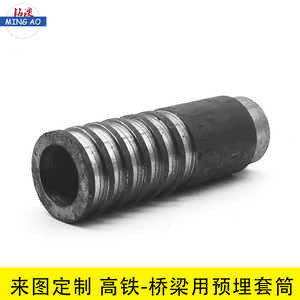 Ming Ao Rebar Straight Thread Sleeve M10 Grade A Level 8.8 For Steel Structure Bridge Construction - Product Image 3