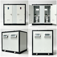 Toilette portable sans eau, unité sanitaire mobile compacte pour utilisation hors réseau