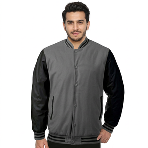 Wholesale <b>Cheap</b> Custom Brand Cotton Baseball Varsity <b>Jackets</b> for University Students <b>Winter</b> Season Embroidery in Many Colors - Product Image 1