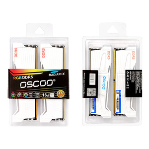 หน่วยความจำ OscOO RGB DDR5 16GB สำหรับเดสก์ท็อป พร้อมไฟ RGB รองรับการโอเวอร์คล็อก - Product Image 3