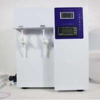 Machine à eau ultrapure de type KL-100BU avec stérilisation (mégohmmètre 0,01 + lampe de stérilisation)
