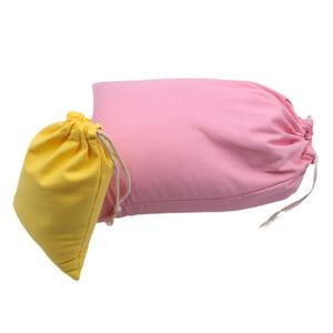 Sacs à cordon en coton personnalisés avec logo imprimé pour salons professionnels, écoles, bijouteries – Cadeaux promotionnels - Product Image 4