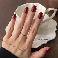 SUUSEEGEL-Ensemble de Gel pour les Ongles, Ensemble de 10 Couleurs Rouge et Brun, Couleur Unie, Gel UV, Nail Art, Offre Spéciale, Nouvelle Collection Automne Hiver 2025