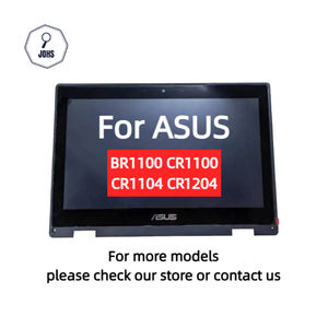 จอแอลซีดีสำหรับแล็ปท็อปใหม่ขายส่ง ขนาด 11.6 นิ้ว 12.2 นิ้ว 14.0 นิ้ว แบบ LED พร้อมทัชสกรีน 30 40 พิน อัตราส่วน 16:9 สำหรับรุ่น BR1100 CR1100 CR1104 CR1204 C214 - Product Image 1