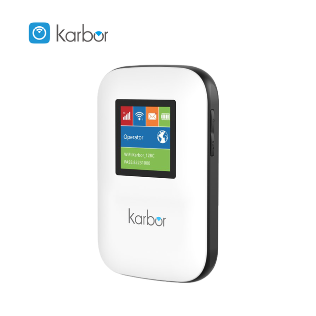 Karbor MF833Z  4g Pocket Lte Hotspot Sim Card and ESIM Mobile Router Wifi Portable 4g Wifi Router