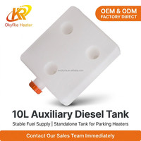 Tanque de Combustible Diésel Engrosado OkyRie DFT 10LW 10L a Prueba de Fugas para Calefactor de Aire de Estacionamiento de Coche de 2KW 5KW 8KW