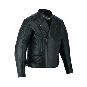 Chaqueta de cuero con logotipo personalizado, servicio ODM, fabricación profesional, productos perfectos de bajo nivel, recién llegados - Product Image 1