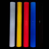 LU Fabrication en Chine Haute Visibilité PMMA Imprimé Feuille Réfléchissante Nuit Bright Engineering Grade 5200 Film Réfléchissant Vinyle
