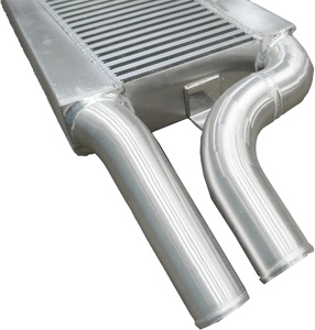 K S-eries Vertical Flow Polished Intercooler <span class=keywords><strong>K20</strong></span>/K24 pour/Swap <span class=keywords><strong>EG</strong></span>/EK/DC2/RSX (Silver)-Retrofit/Upgrade - Product Image 3