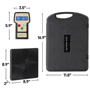 LCD 디스플레이 공기 상태를 위한 전자 냉매 가중치 저울 <span class=keywords><strong>HVAC</strong></span> 프레온 충전 중량 220lbs/100kgs - Product Image 4
