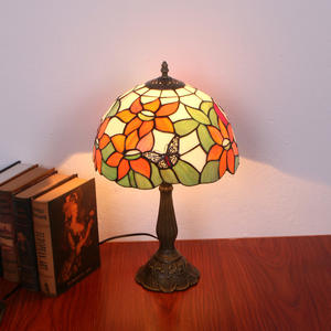 Lámparas de Mesa Románticas con Diseño de Mariposas, Estilo Pastoral, para Dormitorio, Sala de Estar y Estudio, Lámparas de Noche de Calidad, Suministro Directo de Fábrica - Product Image 3