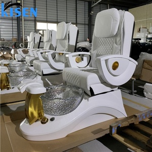 Kisen Factory Customizable Used Nail Beauty Salon Spa Massage Machine No Pipe Chair Pedicure Set - Product Image 3