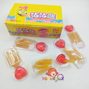 Caramelle Gommose Sour Plus con Ripieno di Frutta, Gelatine Morbide e Bastoncini di Caramella Masticabili - Product Image 1