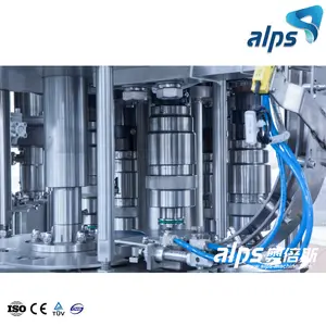 Automatic Complete Carbonated LIquid Soft Drink Small Manufacturing And Filling Machines Soda Water Bottle Making Machine Line