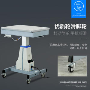 Table de travail électrique 3ADT avec tiroir, hauteur 92 cm, 40x48 cm, pour examen de l'acuité visuelle - Product Image 4